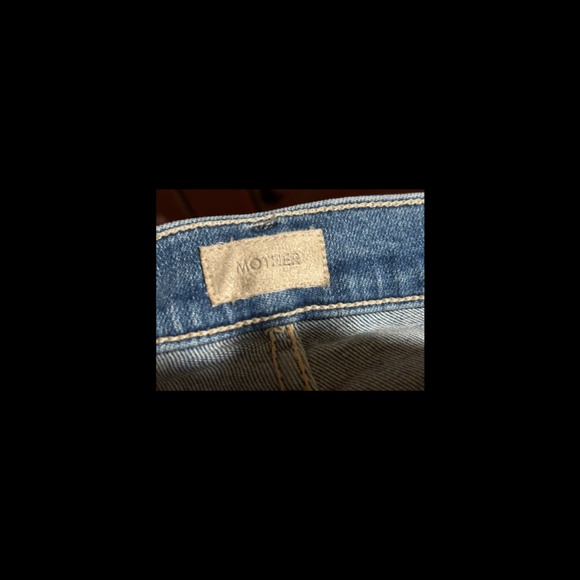 Mother The Midrise Dazzler Ankle Fray Jeans Riding the Cliffside Size 27 NWT - Picture 11 of 16